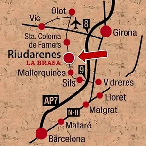 La Brasa De 2*, Riudarenes Spanje